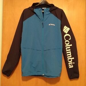 Men's COLUMBIA WINDBREAKER with HOODIE